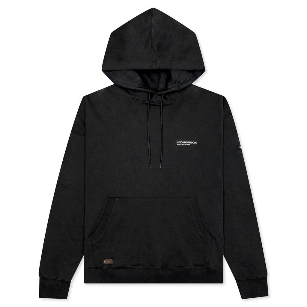 商品NEIGHBORHOOD|Pendleton .CO L/S Hooded Sweatshirt - Black,价格¥1263,第1张图片