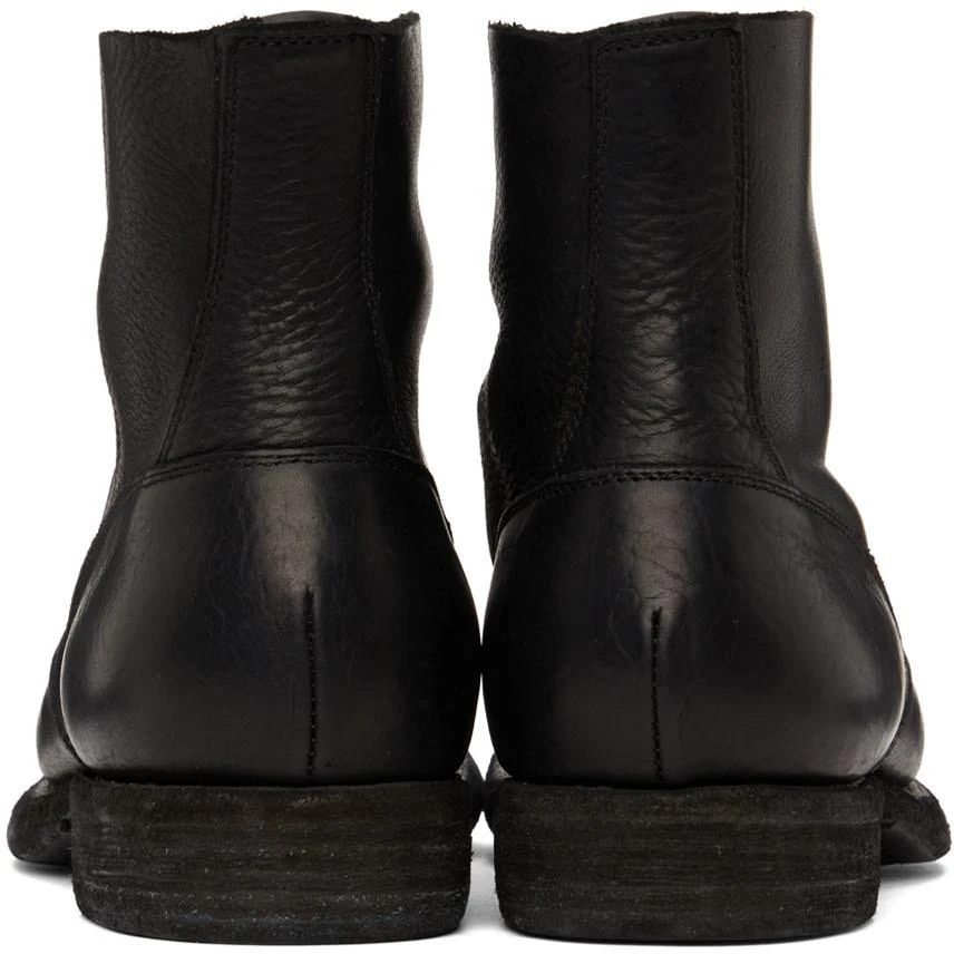 商品guidi|Black Army Lace-Up Boots,价格¥7014,第2张图片详细描述