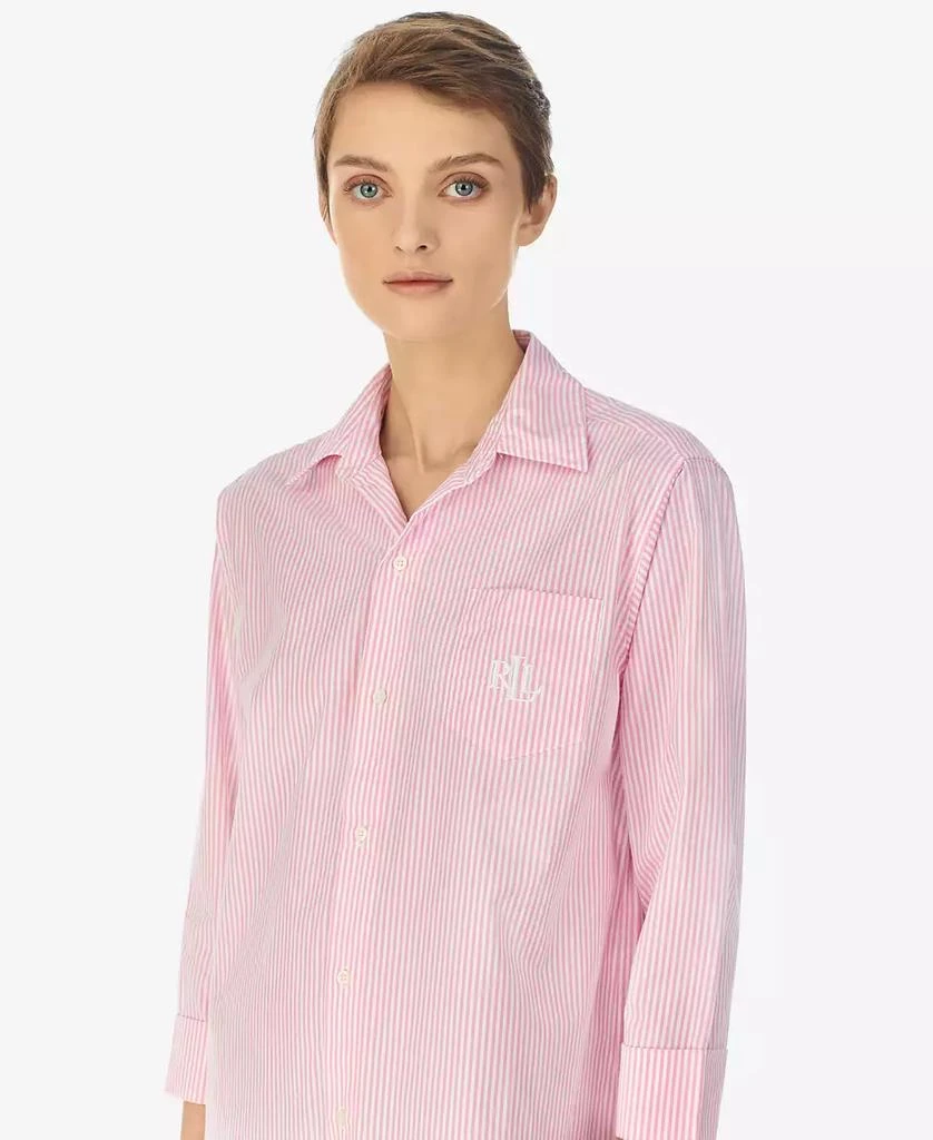 商品Ralph Lauren|Roll Cuff Sleepshirt Nightgown,价格¥311,第4张图片详细描述