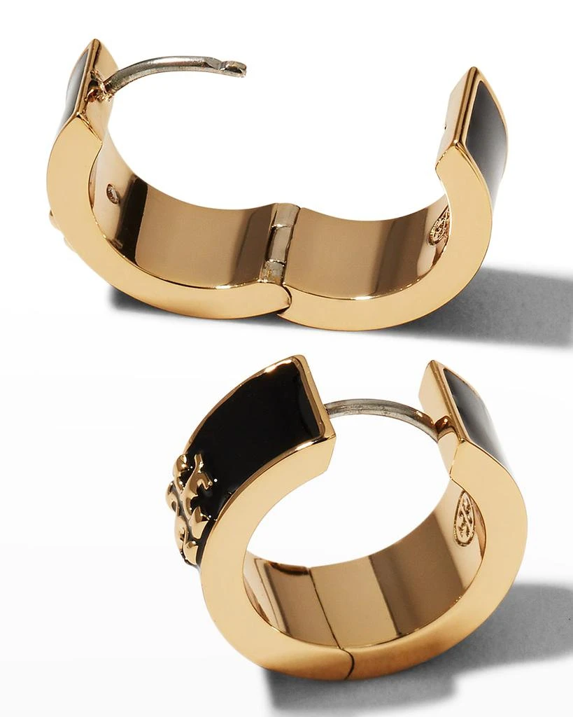 商品Tory Burch|Kira Enamel Hoop Earrings,价格¥922,第4张图片详细描述
