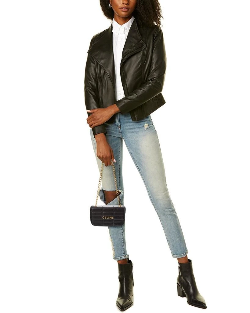 商品Celine|CELINE Monochrome Quilted Leather Shoulder Bag,价格¥20287,第4张图片详细描述
