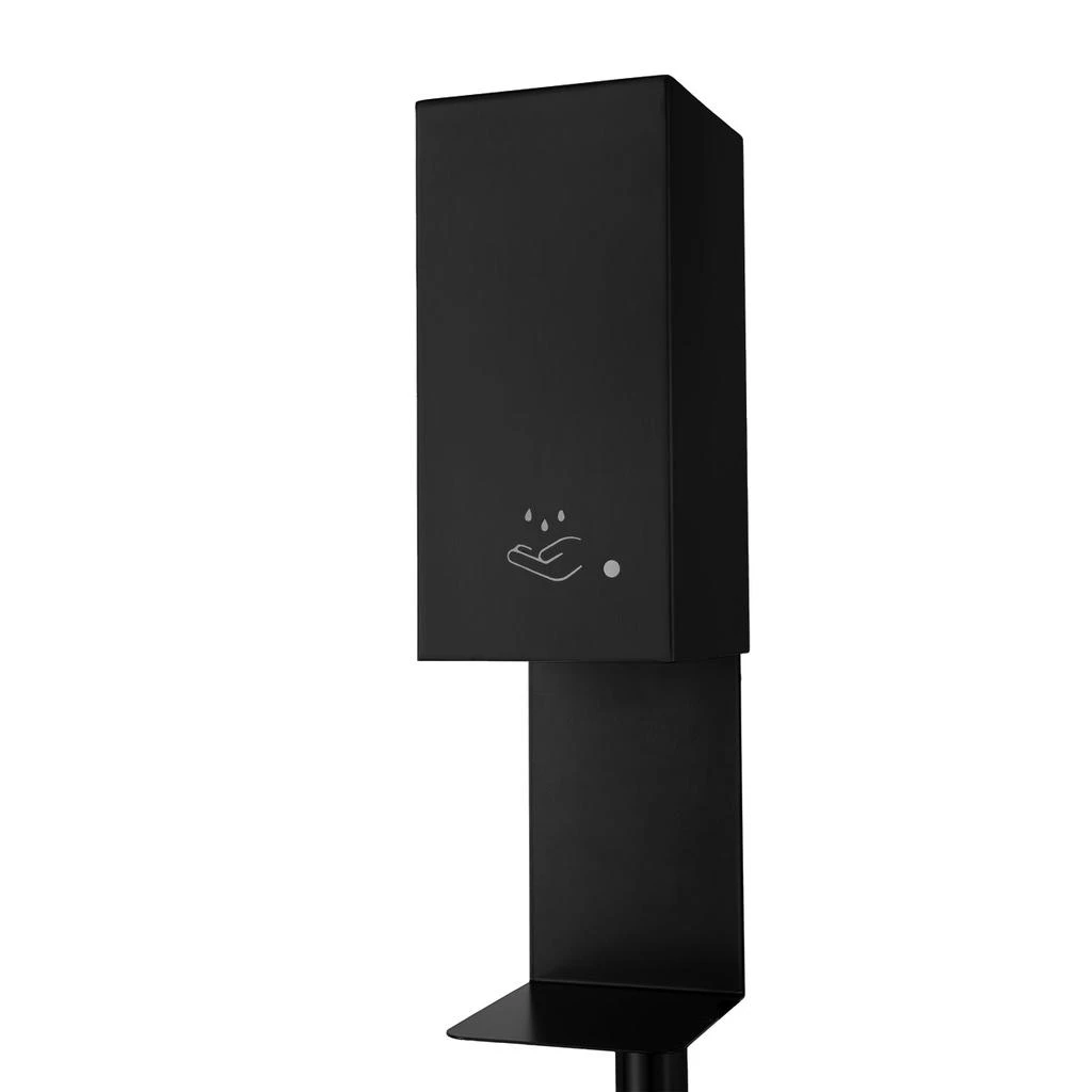 商品Nova of California|Luxe Floor Stand Touchless Hand Sanitizer Dispenser - 54", Matte Black, Powermist,价格¥3158,第3张图片详细描述