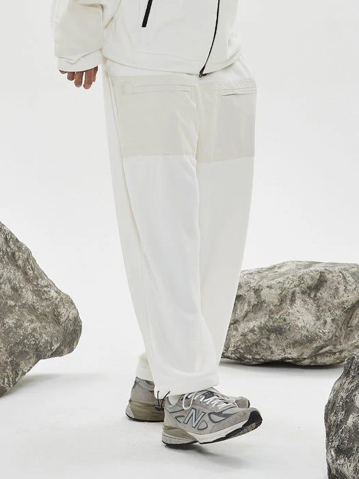 商品HAVEOFFDUTY|Fleece NPC Camper Pants White,价格¥748,第3张图片详细描述