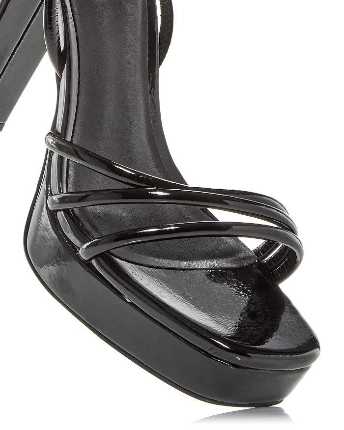 商品Jeffrey Campbell|Jeffrey Campbell Women's Ankle Tie Platform High Heel Sandals,价格¥581,第5张图片详细描述