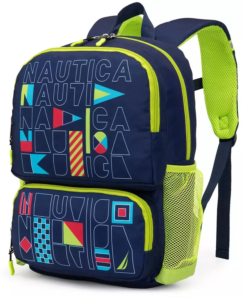 商品Nautica|Kids Backpack for School, 16" H,价格¥672,第2张图片详细描述