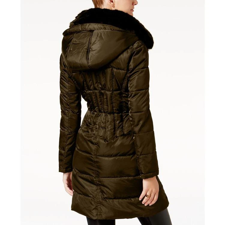 商品Vince Camuto|Faux-Fur-Trim Hooded Puffer Coat, Created for Macy's,价格¥1122,第3张图片详细描述