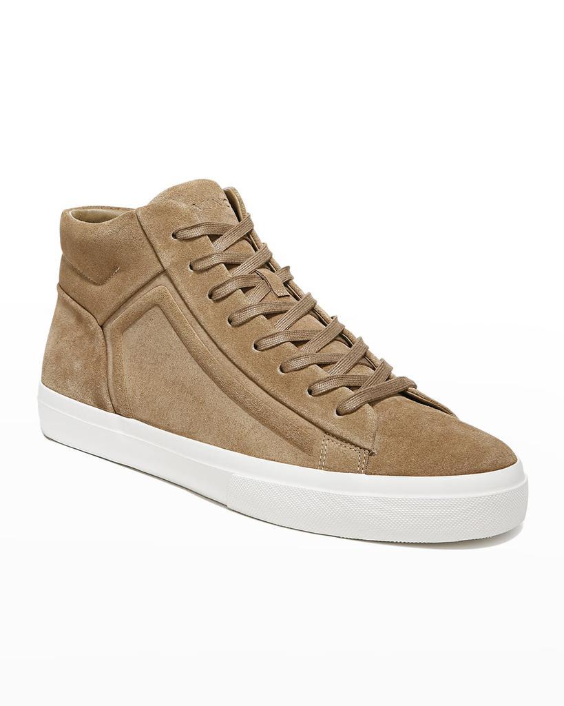 商品Vince|Men's Fynn Leather High-Top Sneakers,价格¥1839,第4张图片详细描述