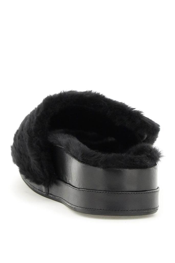 商品Balmain|Balmain faux fur tam slides,价格¥3968,第5张图片详细描述