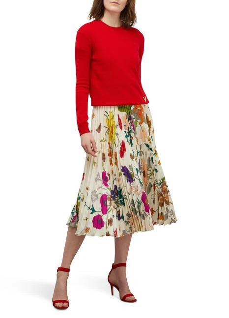 商品Gucci|Pleated silk skirt,价格¥12997,第2张图片详细描述