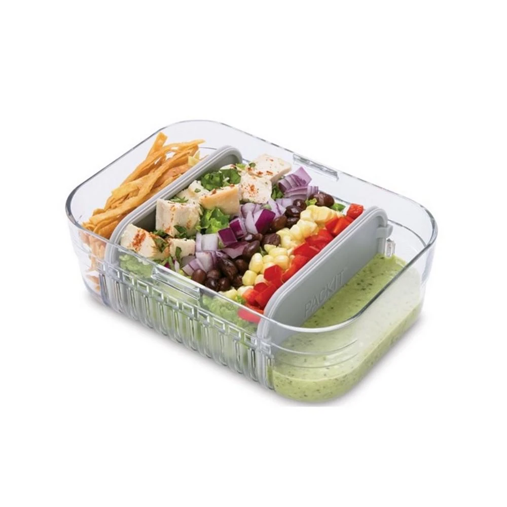 商品Pack It|Freezable Hampton Lunch Bag and Mod Lunch Bento Set, 5 Piece,价格¥5224,第3张图片详细描述