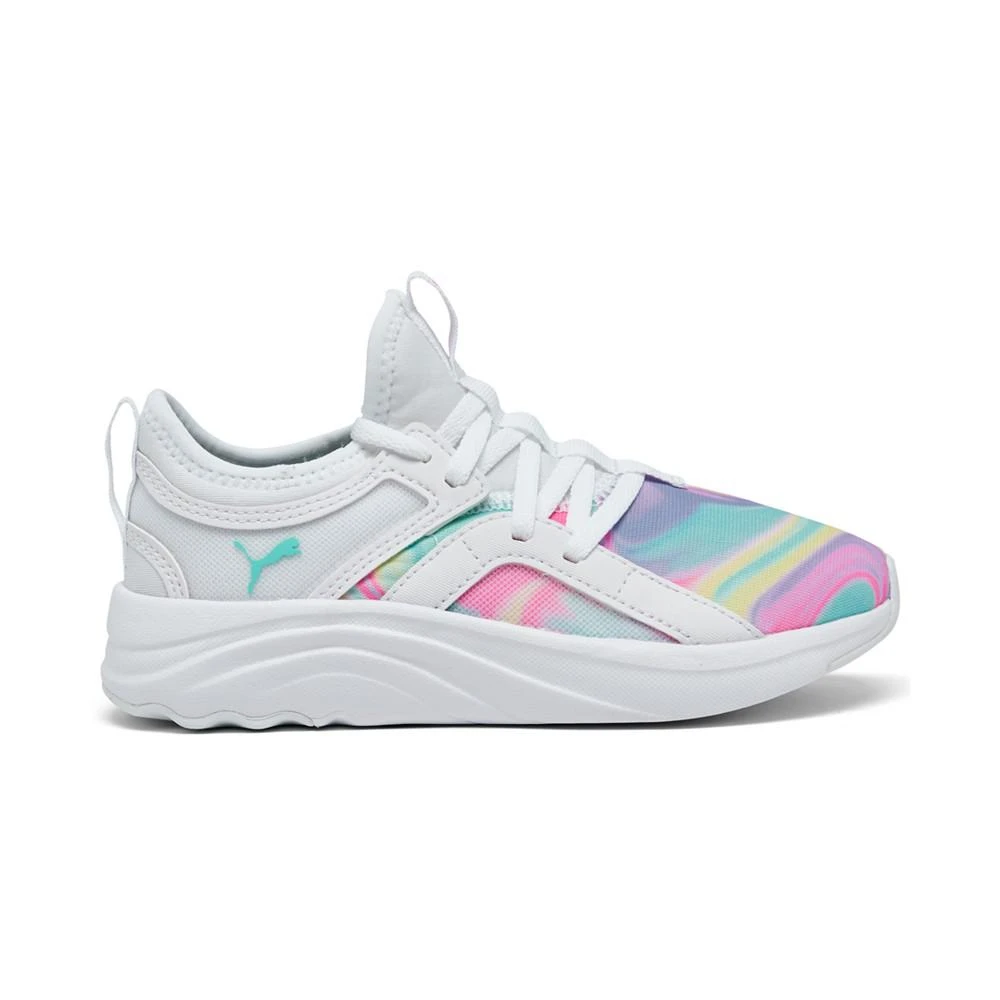 商品Puma|Little Girls SoftRide Sophia Swirl Slip-On Casual Sneakers from Finish Line,价格¥187,第2张图片详细描述