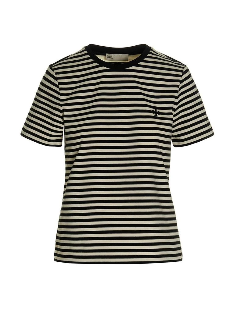 商品Tory Burch|Tory Burch Striped Crewneck T-Shirt,价格¥854,第1张图片