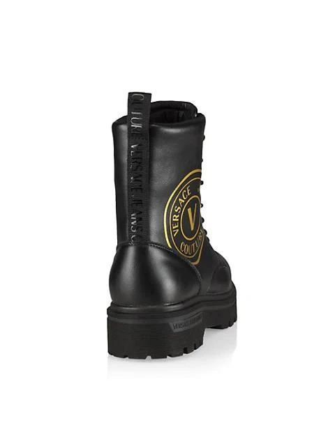 商品Versace|Syrius Leather Boots,价格¥2984,第3张图片详细描述