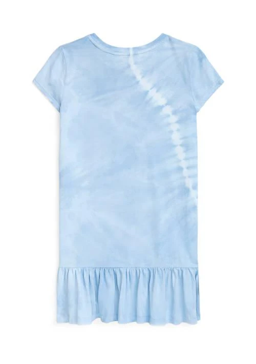 商品Ralph Lauren|Lauren Childrenswear Girls 7 16 Tie Dye Polo Bear Cotton T Shirt Dress,价格¥494,第2张图片详细描述