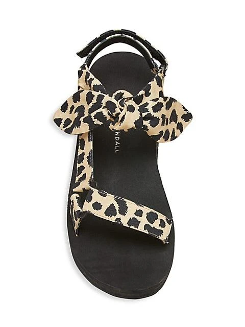 商品Loeffler Randall|Maisie Leopard-Print Sport Sandals,价格¥724,第5张图片详细描述