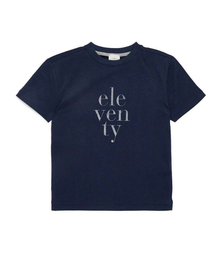 商品ELEVENTY|Logo T-Shirt (2-16 Years),价格¥398,第1张图片