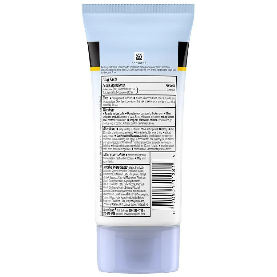 Neutrogena Ultra Sheer Dry-Touch SPF 70 Sunscreen Lotion 2