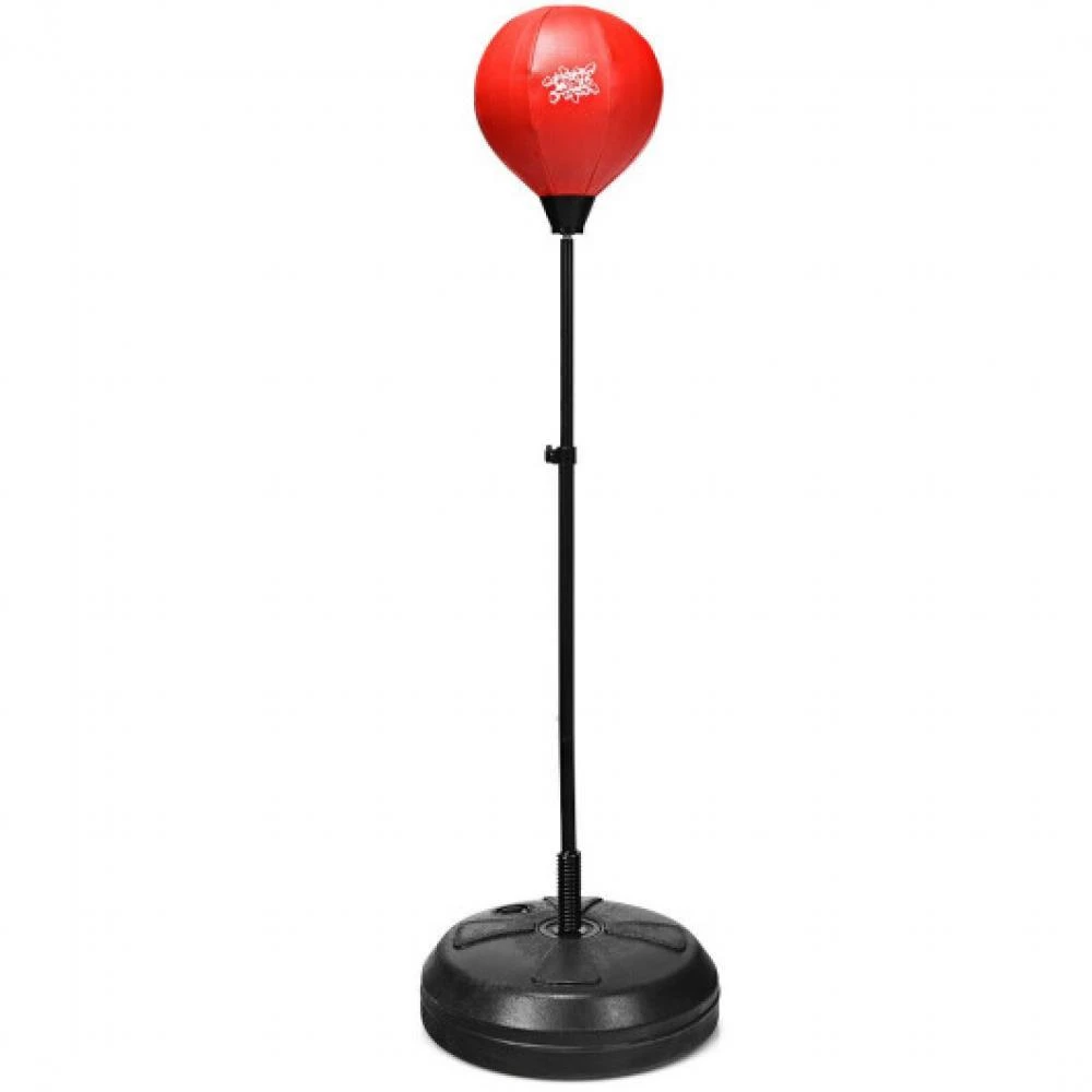 商品Hivvago|Adjustable Height Punching Bag with Stand Plus Boxing Gloves for Both Adults and Kids,价格¥597,第4张图片详细描述