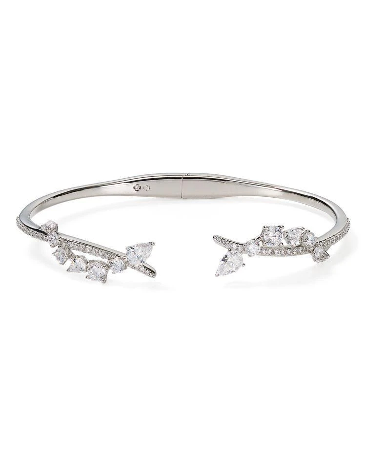 商品Nadri|Duet Center Hinge Bangle,价格¥493,第1张图片