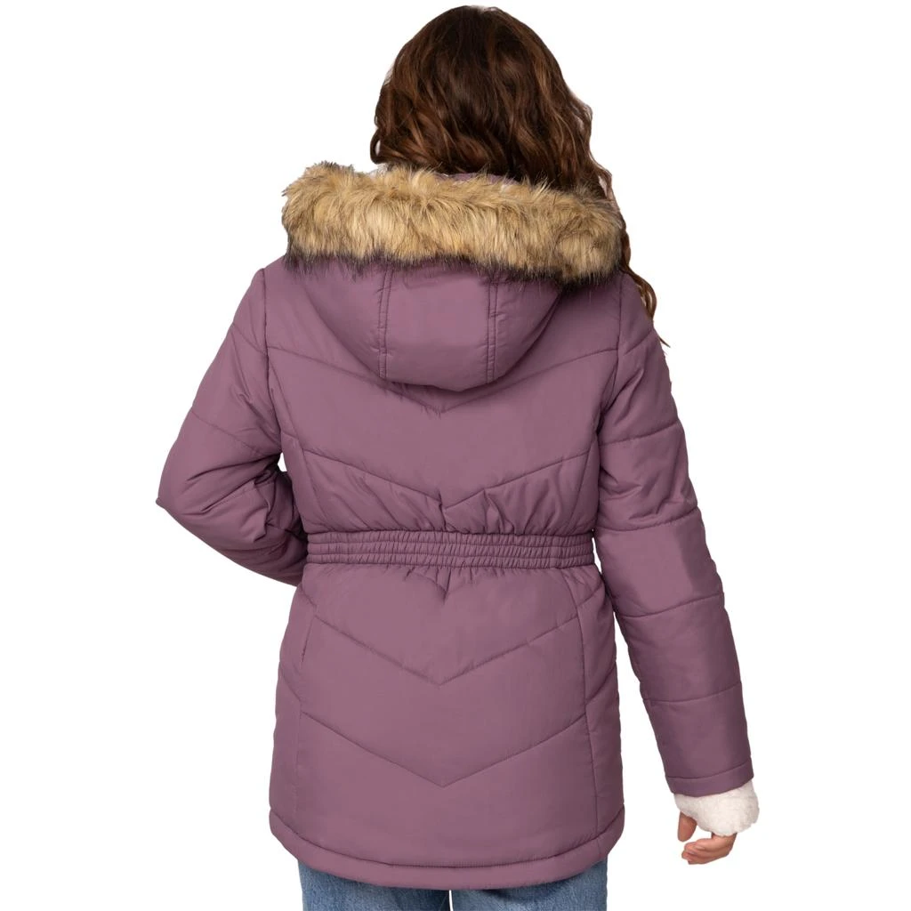 Girls' Long Bib Puffer Jacket 商品