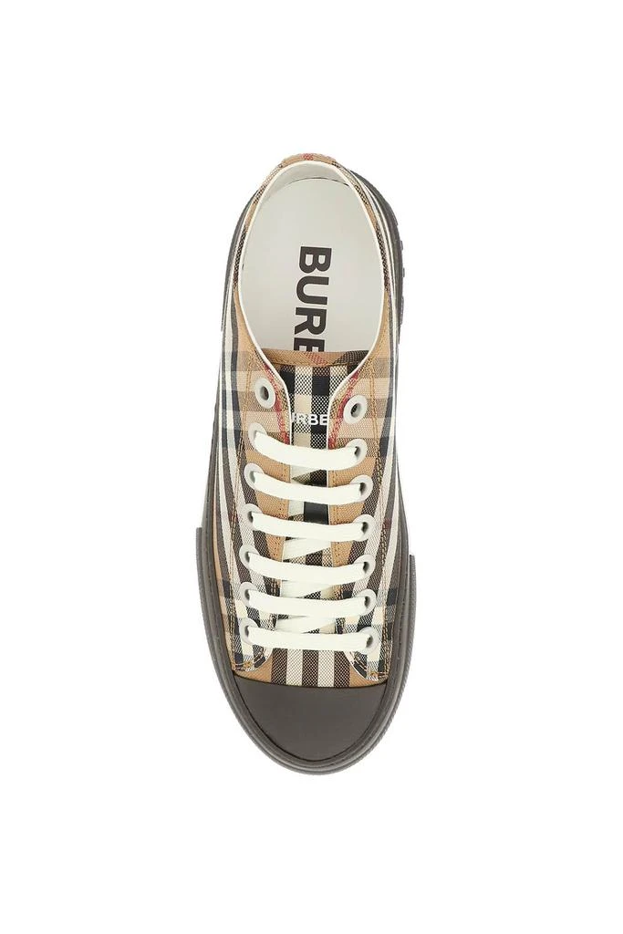 商品Burberry|Burberry vintage check cotton sneakers,价格¥3233,第2张图片详细描述