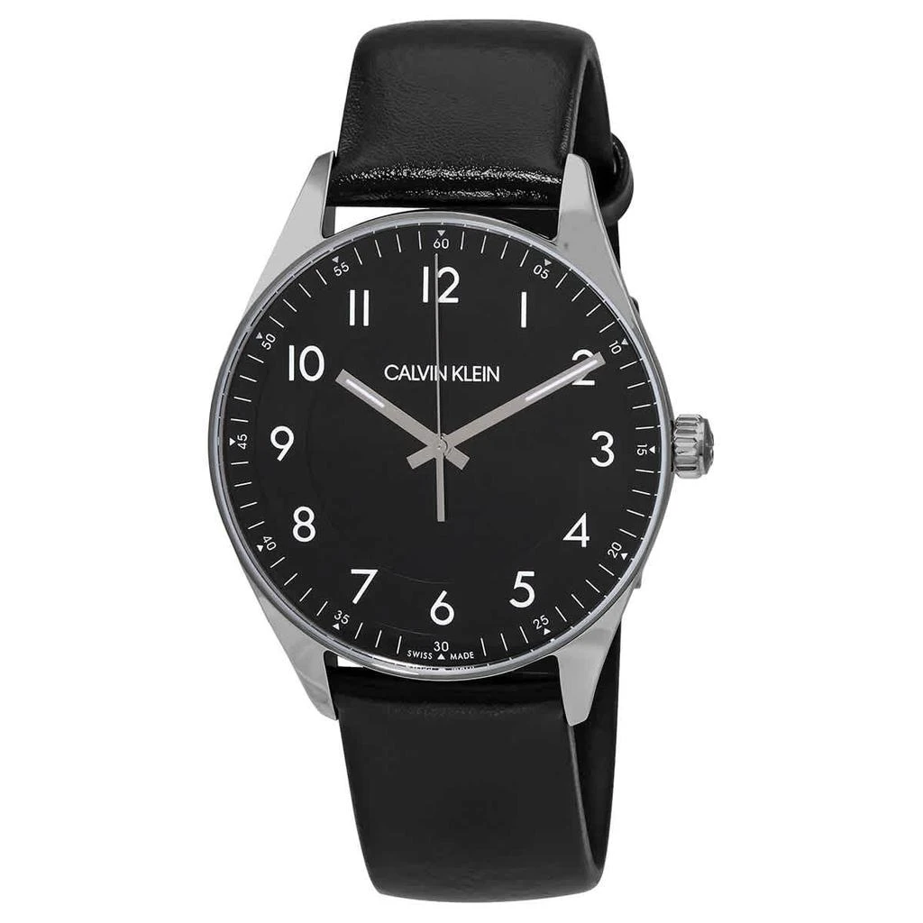 商品Calvin Klein|Calvin Klein Bright Quartz Black Dial Mens Watch KBH211C1,价格¥259,第1张图片