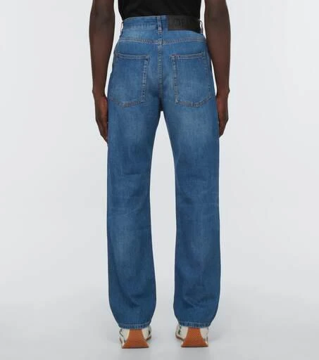 商品Loewe|High-rise straight jeans,价格¥4839,第4张图片详细描述