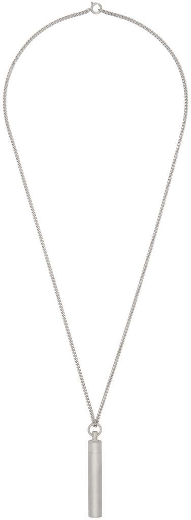 商品Vetements|Silver Powder Necklace,价格¥5442,第1张图片