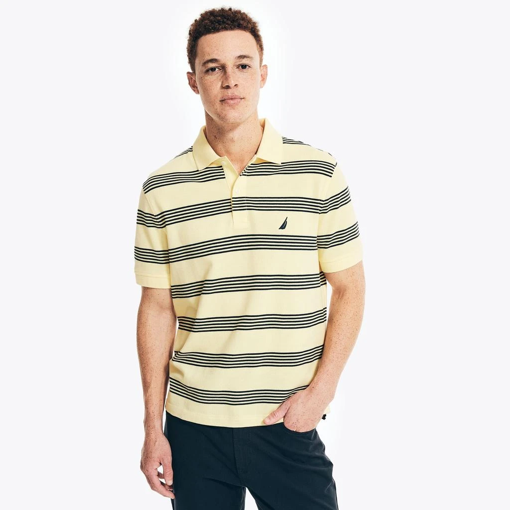 商品Nautica|Nautica Mens Classic Fit Striped Polo,价格¥137,第4张图片详细描述