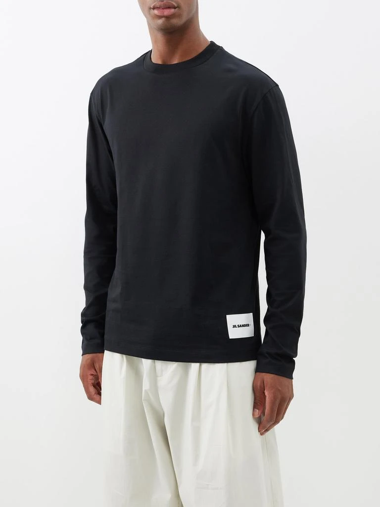 商品Jil Sander|Pack of three organic-cotton jersey T-shirts,价格¥2239,第1张图片