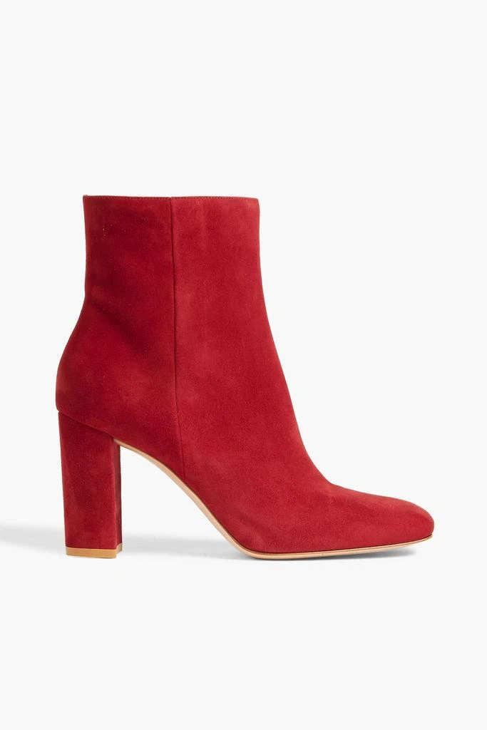 商品Gianvito Rossi|Trish suede ankle boots,价格¥2344,第1张图片