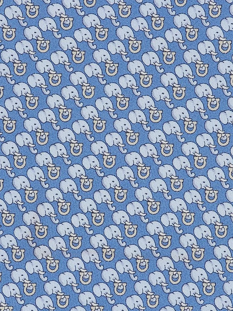 商品Salvatore Ferragamo|Aris Elephant-Print Silk Tie,价格¥1771,第4张图片详细描述