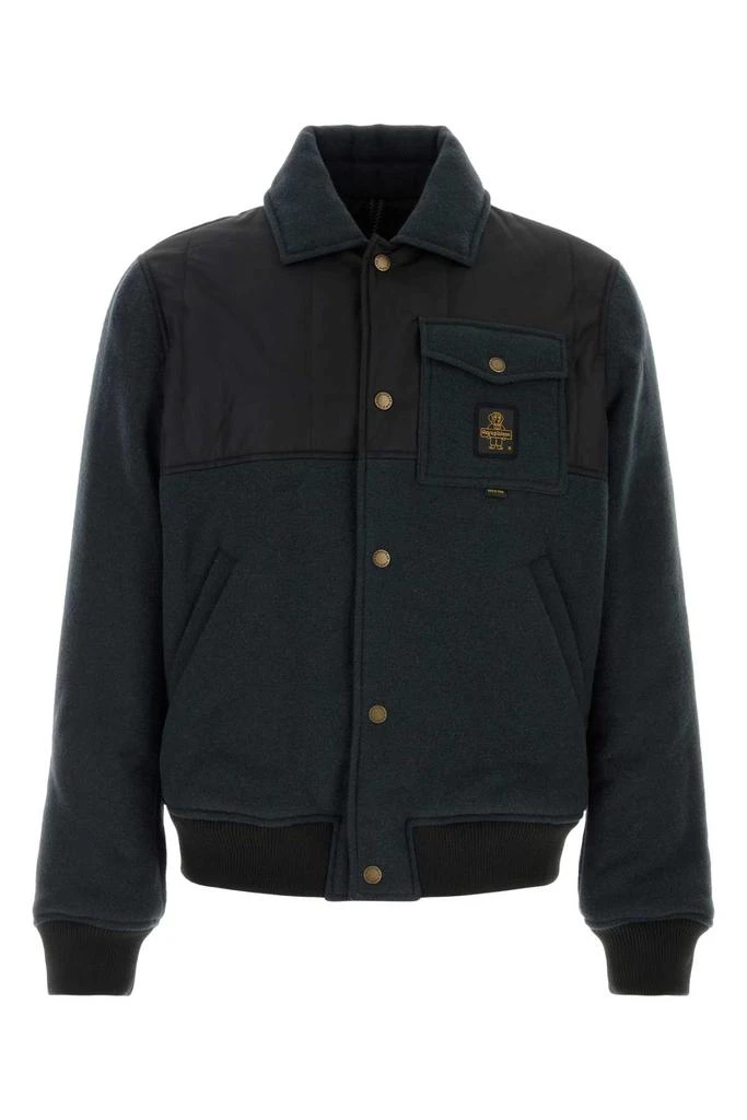 商品Refrigiwear|Midnight Blue Nylon Dorian Padded Jacket,价格¥2280,第1张图片