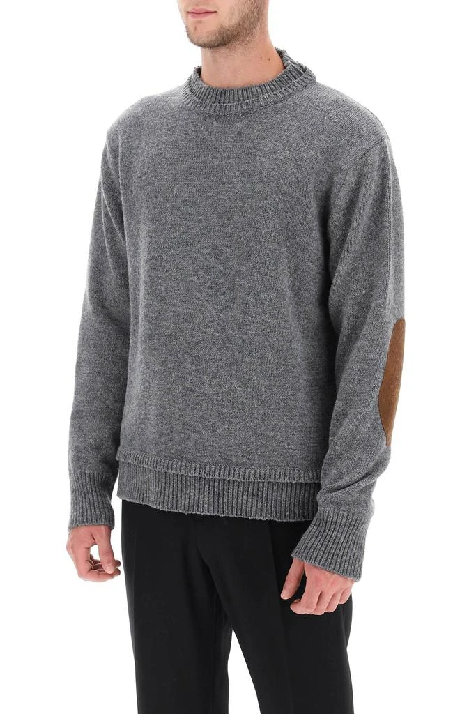 商品MAISON MARGIELA|crew neck sweater with elbow patches,价格¥2823,第4张图片详细描述