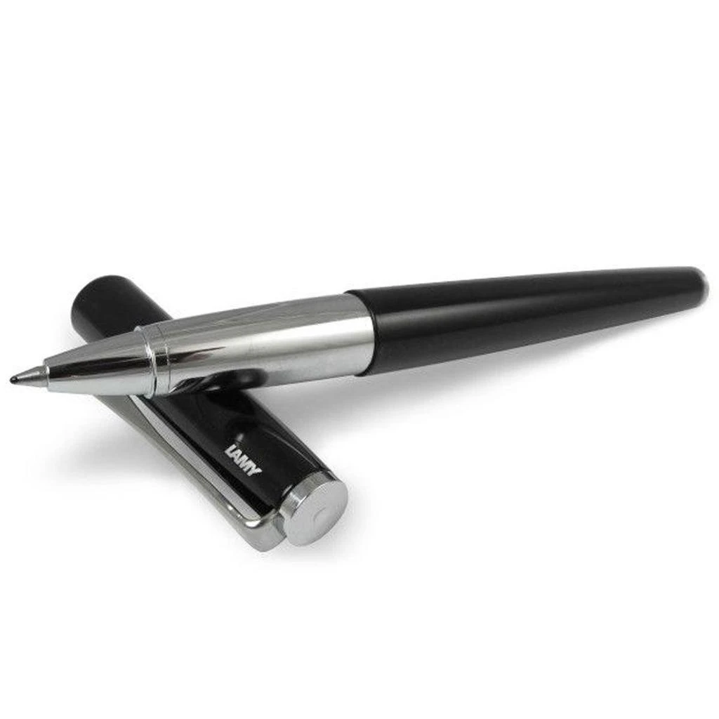 商品Lamy|Lamy Rollerball Pen - Studio Lacquer Finish Body Steel Clip, Piano Black | L368PBK,价格¥708,第3张图片详细描述