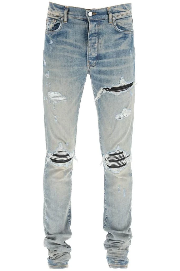 商品AMIRI|Amiri Mx1 Distressed Skinny Jeans,价格¥7612,第1张图片