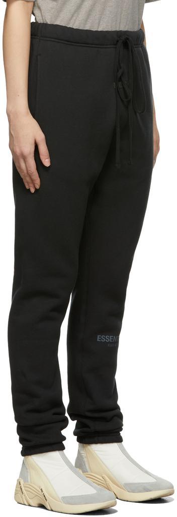 商品Essentials|男女同款 黑色棉质休闲裤,价格¥672,第4张图片详细描述