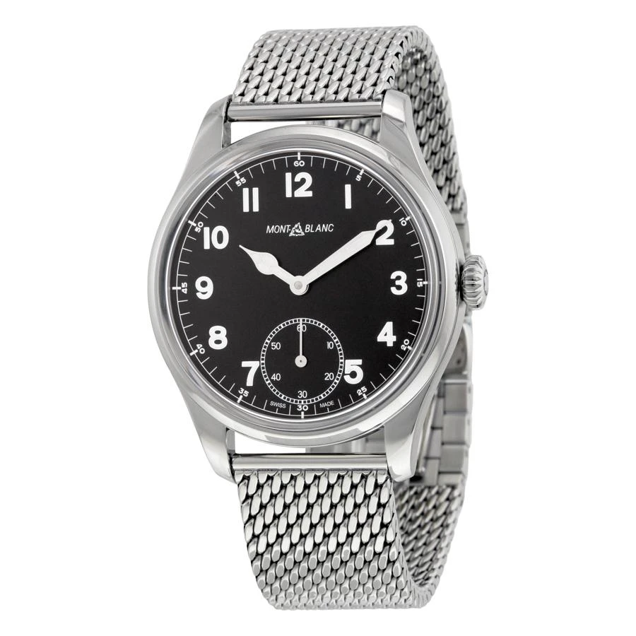 商品[二手商品] MontBlanc|Pre-owned Montblanc 1858 Black Dial Mens Watch 112639,价格¥12867,第1张图片