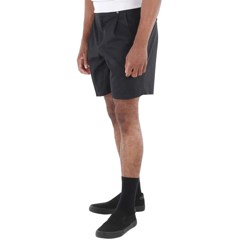 商品Burberry|男士 黑色科技棉精裁短裤,价格¥1700,第3张图片详细描述