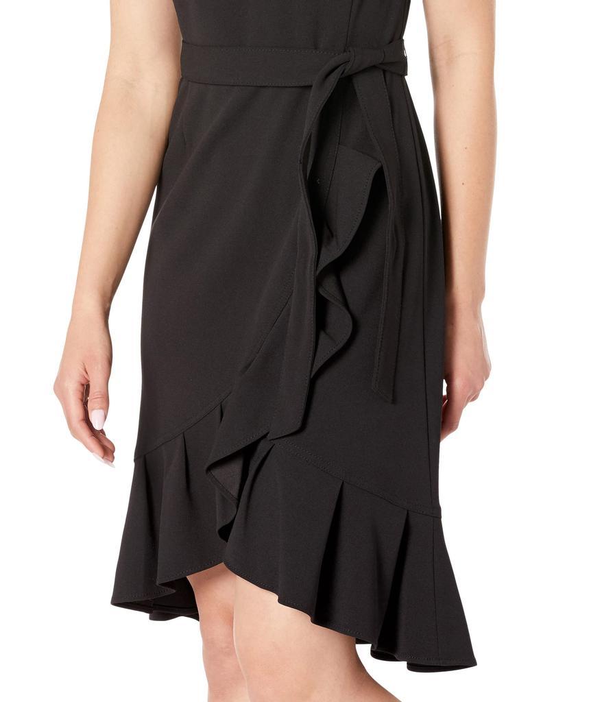 商品Calvin Klein|Tie Ruffle Dress,价格¥384,第5张图片详细描述