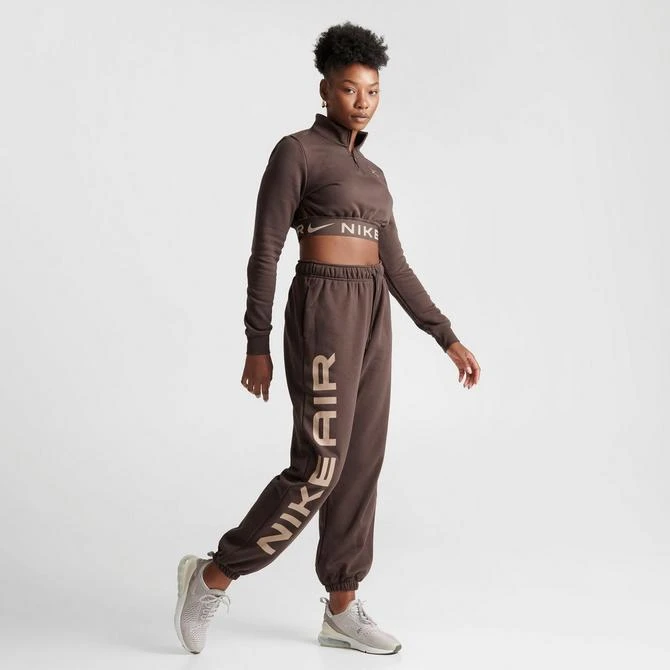 商品NIKE|Women's Nike Sportswear Air Fleece Oversized High-Rise Jogger Pants,价格¥442,第2张图片详细描述