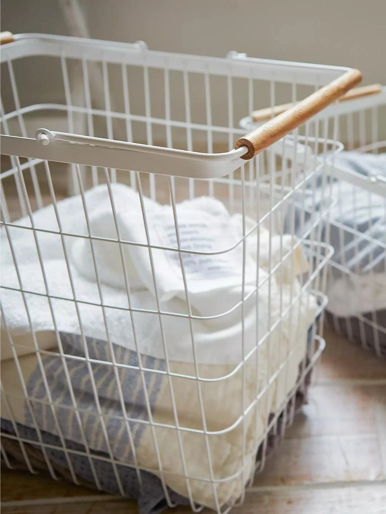 商品Yamazaki|Wire Laundry Basket,价格¥420,第5张图片详细描述