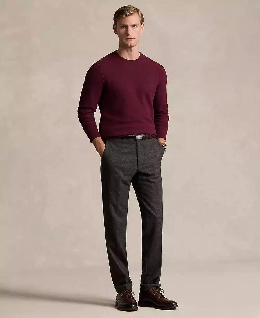 商品Ralph Lauren|Men's Textured Cotton Crewneck Sweater,价格¥626,第4张图片详细描述