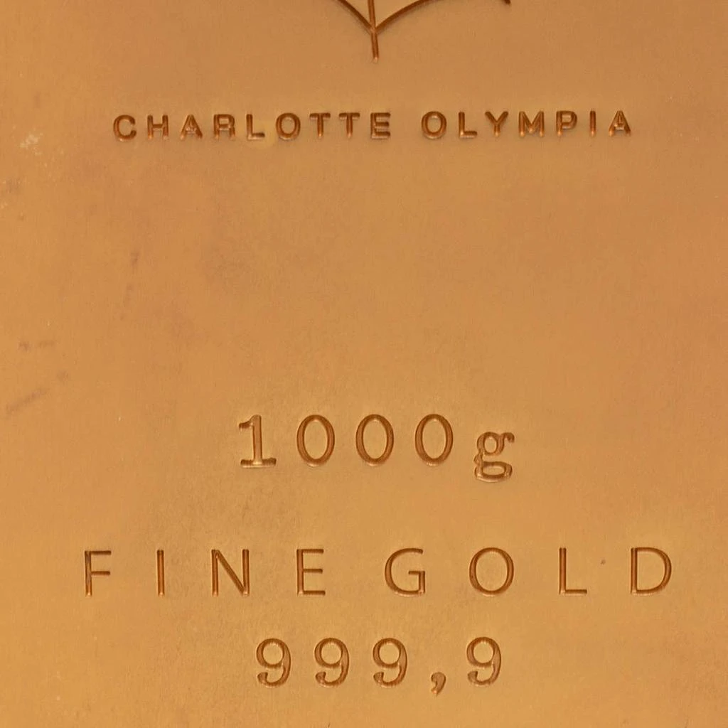 Charlotte Olympia Gold Metal Clutch 商品