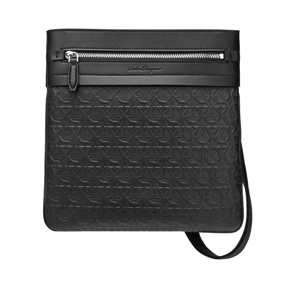 SALVATORE FERRAGAMO 菲拉格慕 男士黑色斜挎包 24-A426-723818 商品