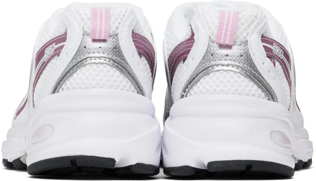 商品New Balance|White & Pink 530 Sneakers,价格¥802,第2张图片详细描述