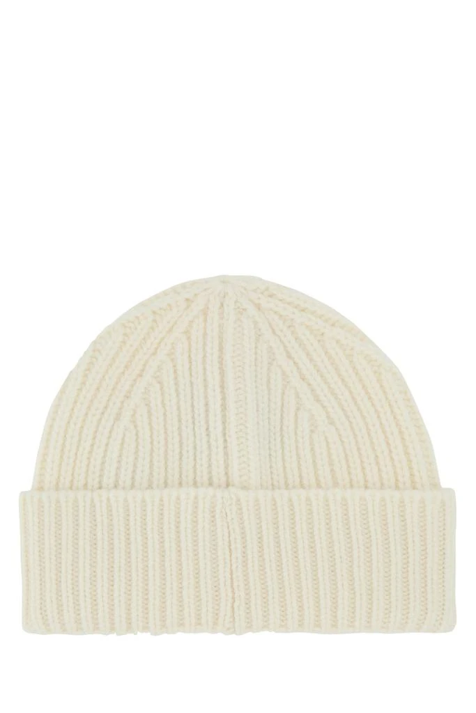 商品Golden Goose|Ivory wool Damian beanie hat,价格¥575,第1张图片