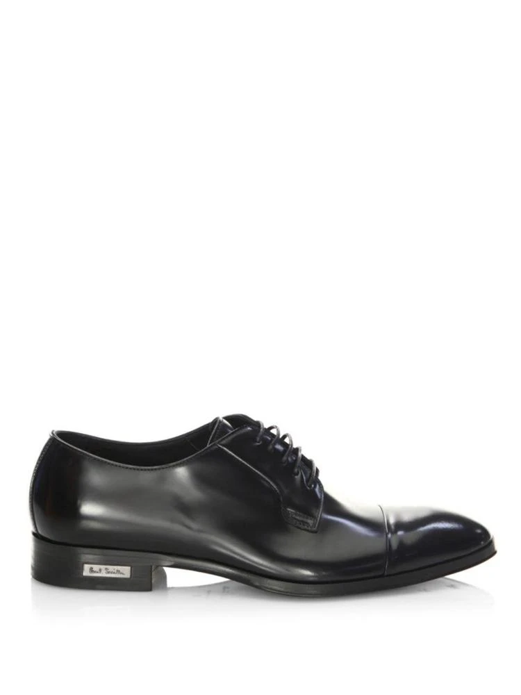 商品Paul Smith|Glossy Leather Almond Toe Dress Shoes,价格¥1863,第5张图片详细描述