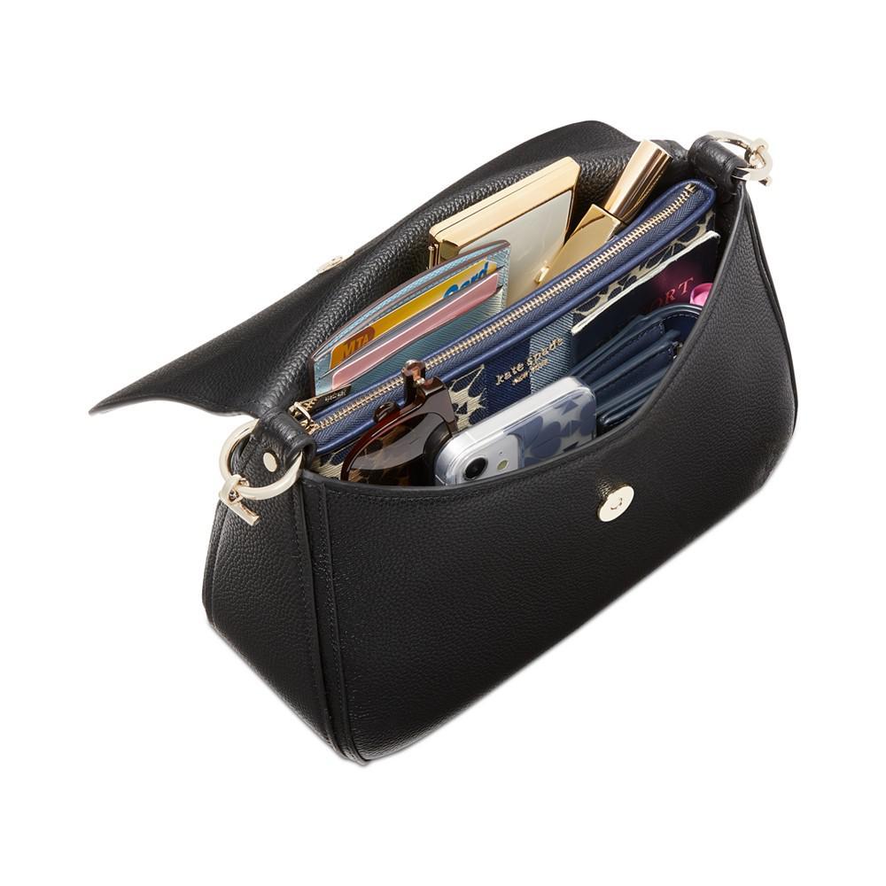 商品Kate Spade|Hudson Pebbled Leather Shoulder Bag,价格¥2404,第6张图片详细描述