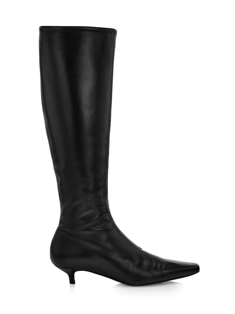 商品Totême|The Slim 50MM Leather Knee-High Boots,价格¥7867,第1张图片